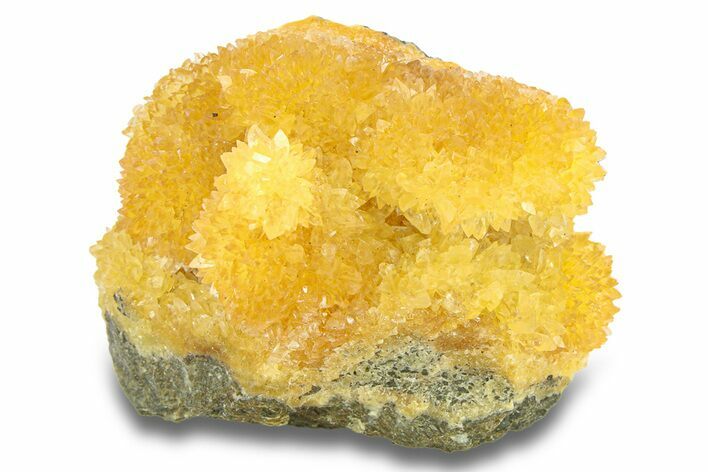 Orange Calcite Crystal Cluster - Poland #282215